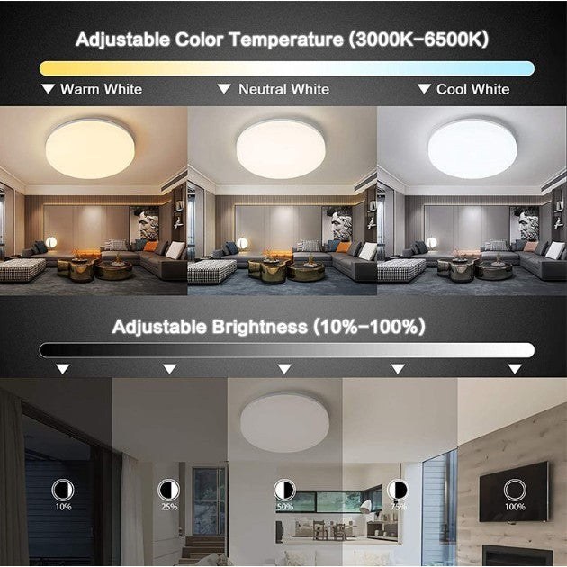 Dimming Led Ceiling Light With Remote Control RGB Modern Ceiling Lamp Living Room Lights Bedroom lamps Home Lighting